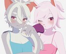 まるでアニメ❕可愛いイラストをお届けします X、YouTubeなど、様々な媒体でお使いいただけます！ イメージ6