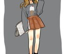 カワッコイイ似顔絵描きます SNSや名刺用、おしゃれなファッションイラストにおススメ！ イメージ3