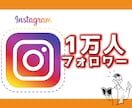 インスタフォロワーを"1万人"増やします 保証付き◆最安値挑戦◆Instagramフォロワー＋1万人◆ イメージ1