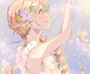 儚く透明感のあるイラストを制作します あなたの大切な一枚を、空気感まで大切に描きます イメージ5