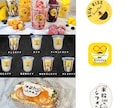 発送可！飲食店に特化した商品シールデザインします 耐水シート使用のためドリンクなどのカップにもご利用頂けます。 イメージ1