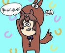 3日以内:なんでもアイコン描きます ポップな絵のアイコンを描きます！修正無制限◎文字有り◎ イメージ2