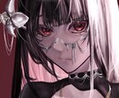 サイズ自由！1枚絵・立ち絵を制作いたします ポップからダークまで.*･ﾟ　.ﾟ･*. イメージ5