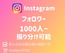 Instagramフォロワー1000人〜拡散します 1000人〜から大規模まで拡散可能！振り分けも可能！! イメージ1