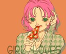 アニメ塗り・レトロポップな挿絵、イラスト描きます あらゆるスタイルであなただけのオリジナル絵を！ イメージ4
