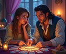 復縁♡復活愛♡恋愛の行方をタロットで鑑定します 復縁のチャンスを見逃さない！愛の未来をタロットで予見 イメージ1