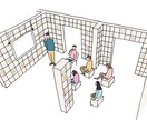 ある様子や光景を描いたイラストを提供いたします イベントポスターや挿絵等、用途に合わせた情景を描きます イメージ2