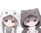 かわいいSNSアイコン作成します 女の子が得意ですᐡ‎ ̳ᴗ  ̫ ᴗ ̳ᐡ イメージ6