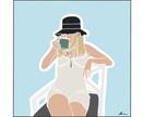 最短1日★ご希望のお写真をイラストにします アイコン・待ち受け・プレゼントなどにオススメです イメージ10