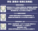化粧品・サプリなど薬機法関連の広告表現を提案します 広告実績3,500件以上！【資格】薬機法管理者・景表法検定 イメージ3