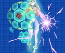 魅力的な一枚絵描かせていただきます デザイン専門学校で培った知識やスキルをいかして頑張ります！ イメージ4