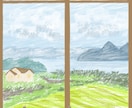 思い出の場所を癒される絵にします じんわりと心が温まるような癒される絵にします イメージ3