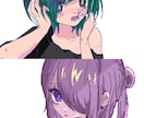 お好みのイラストお描きます ノベルゲームのワンシーンのようなイラストを描くのが好きです！ イメージ1