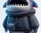 オリジナル怪獣キャラクターを作成します SNSで映える唯一無二の怪獣キャラ制作 イメージ6