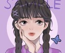 漫画風格のに顔絵を選びます 1日でも完成できます。PNG、JPGを渡します。 イメージ2