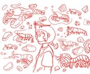 サブカル風のお洒落な日記・コラージュなど描きます SNSアイコン・ヘッダー・ブログの挿絵や日常の思い出に！ イメージ4