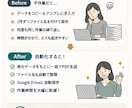 スプレッドシートから請求書PDFを自動生成します 毎月の請求書作成、テンプレートへの手打ちはもう不要です。 イメージ2