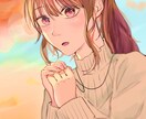 格安で透明感のあるイラスト描きます 色味や下描き修正無限で依頼者様が満足出来る作品を提供します イメージ1
