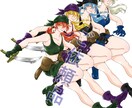 TRPG・キャラ絵・表紙絵などのイラスト描きます あなただけのキャラをイラスト化しませんか？ イメージ2