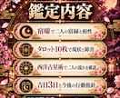 復縁の行方を宿曜×西洋占星術×タロットで占います 出生時間不明でもOK♡10枚の札と二人の星で復縁を深く鑑定 イメージ4