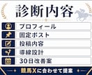 競馬Xアカウントを診断し改善点を具体的に提案します プロフィール・固定ポスト・投稿導線を診断 イメージ2