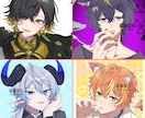 可愛い＆イケメン！目立ちやすいキャラクター描きます ☆SNS映えする！メロい最強のイラスト☆ イメージ4