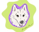 ペットの KAWAII SNSアイコン描きます データ納品なので、アイコンやオリジナルグッズ制作にも使えます イメージ4