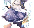 キャラクター立ち絵描きます 貴方のキャラクターの立ち絵・三面図イラストを描きます！ イメージ4
