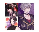 ご希望のイラスト 描きます 「かっこいい」から「かわいい」まで！ イメージ1
