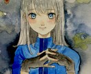 オリジナルの水彩手描きイラスト描きます アナログ・水彩好きな方はぜひ。 イメージ6