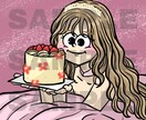 ポップでゴージャスなオリジナルイラスト描きます ビジネス・アイコン・グッズなど様々な用途で制作可能です イメージ1