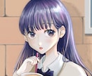 可愛い女の子のイラスト描きます SNSアイコンなどに使えるご希望に沿ったオリジナルイラスト イメージ3