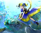 立ち絵 １枚絵 キャラデザ イラスト制作承ります IRIAM/V Tuber/TRPG/立ち絵/1枚絵 etc イメージ4
