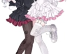 商用利用可 完全金額固定で2週間で立ち絵描きます キービジュアル、配信、TRPG等で使える立ち絵を描きます。 イメージ3