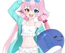 キャラのイラストのを制作致します 可愛い感じの絵柄でイラストを制作致します イメージ7