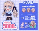 商用OK！デフォルメイラスト描きます ＊グッズや動画サムネイルなどの制作実績あり＊ イメージ2