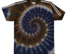 サイドライン付タイダイ染めTシャツを作ります 自分の好きな色で世界で一枚だけのTシャツを作りませんか？ イメージ1