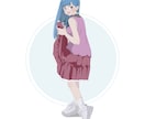 魅せるポーズ設計｜全身キャライラスト描きます 活動の軸になるキャラクタービジュアルを丁寧に仕上げます イメージ2