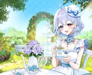 絵柄寄せ可！VTuber向け活動イラスト製作します 固定キャラを理想のイメージで作画！一枚絵・動画使用・グッズも イメージ10