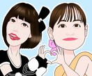 ポップな似顔絵作成します SNSアイコンや名刺、プレゼント用にポップな似顔絵作成します イメージ8