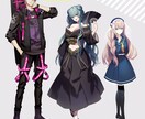 TRPG、ゲームの立ち絵、その他イラスト制作します アイコンサイズからバストアップ、全身までご相談ください！ イメージ7