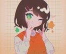 ビビットなアイコンイラスト作ります 人の目を惹くアイコン作成いたします イメージ3