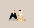 最短納品可能。お気に入りの写真をイラストにします ウェディングボードやアイコンに。お手頃価格で対応いたします。 イメージ5