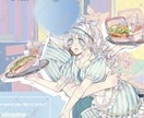 2人価格ペア・夢絵等イラスト描きます その他、プレゼント、創作、一枚絵、デフォルメ、イラスト全般！ イメージ9