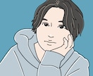 都会的でポップ！カジュアルな似顔絵を描きます SNSアイコンに最適！おしゃれな雰囲気で仕上げます イメージ2