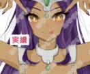 女の子のイラストを可愛く制作致します ご相談くださればちびキャラお描きします！ イメージ3