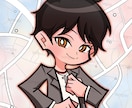 カートゥーン風など目を引くイラスト描きます SNSアイコンや記念イラスト、立ち絵、キャラデザにおすすめ！ イメージ7