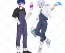 立ち絵制作いたします TRPG等でご利用いただけるあなただけの立ち絵を描きます！ イメージ3