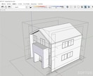 図面から3D模型作成します あなたの住宅、店舗のデジタル模型を作成します！ イメージ2