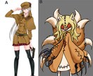 TRPGや配信用立ち絵描きますます COC、YouTube配信、IRIAM等のキャラ立ち絵に イメージ3